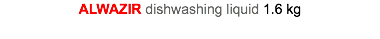 ALWAZIR dishwashing liquid 1.6 kg