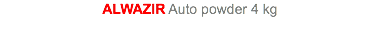ALWAZIR Auto powder 4 kg
